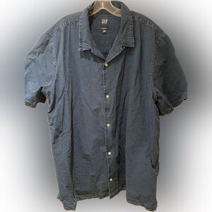 GAP Dark Blue Casual Button Down Shirt
